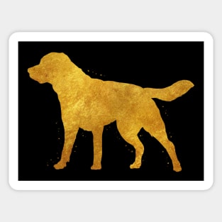 Labrador golden art Sticker